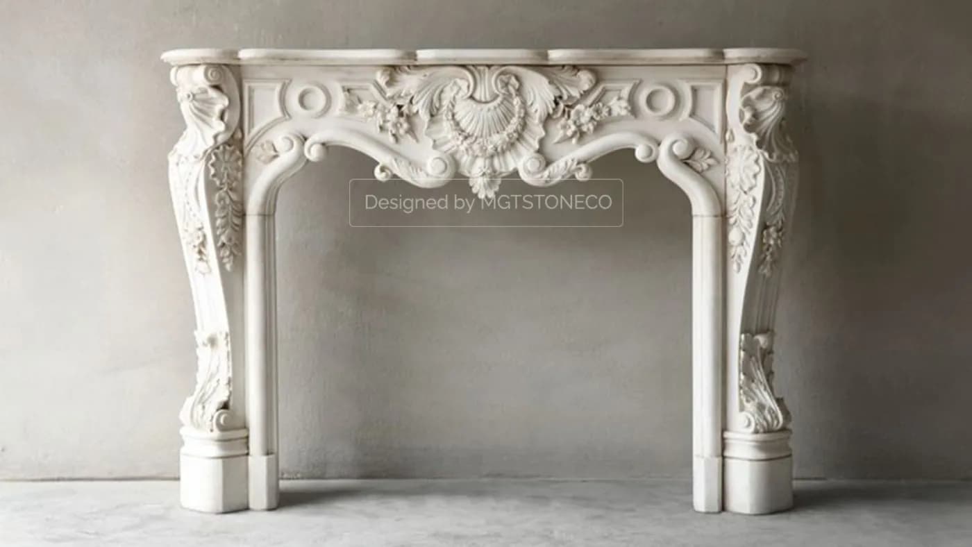 Stone Fireplace