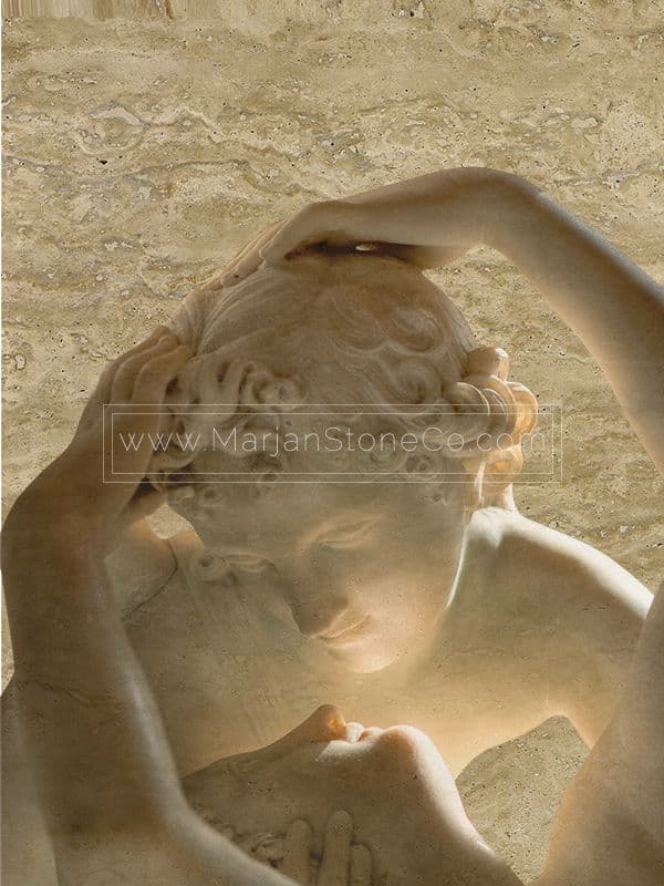 Beige Travertine — Travertin
