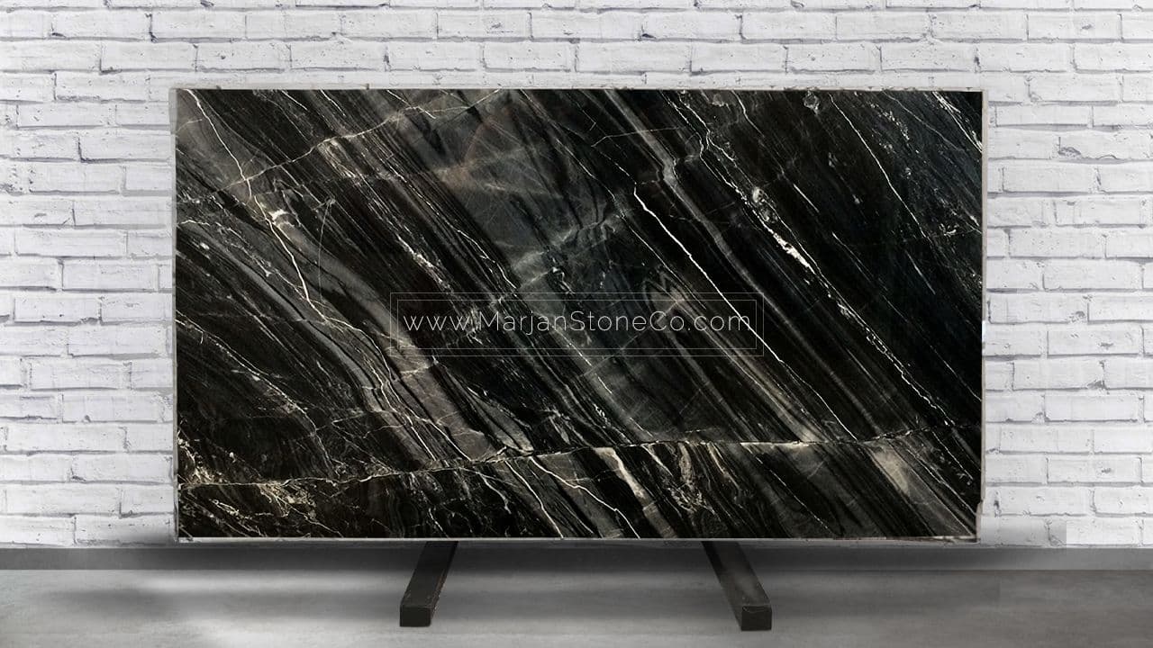 Black Wave Marble — Marmor