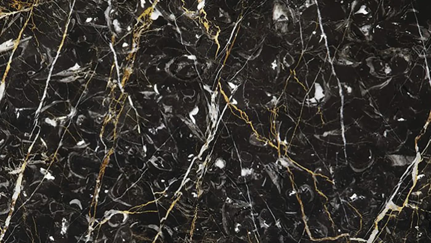 Golden Black Marble — Marmor