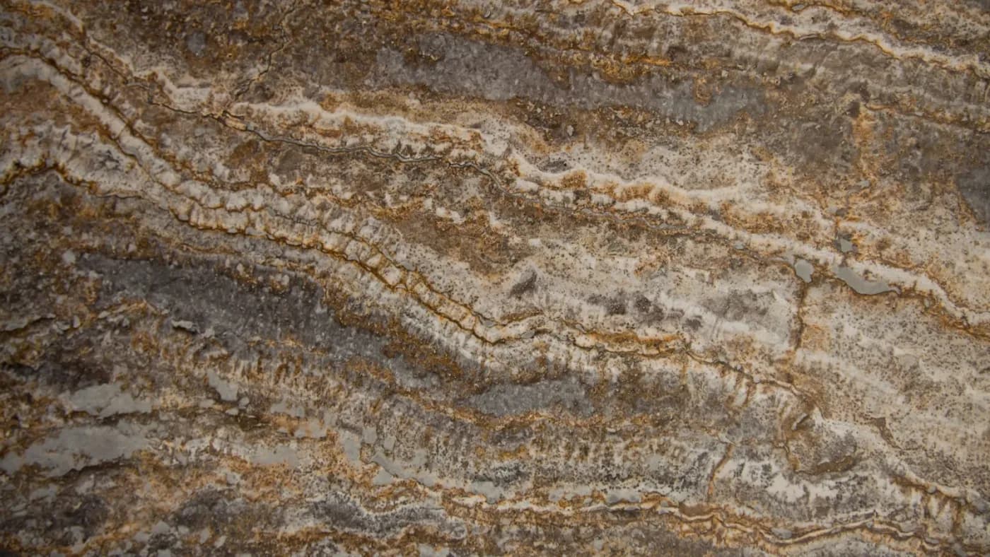 Silver Gold Travertine — Travertin